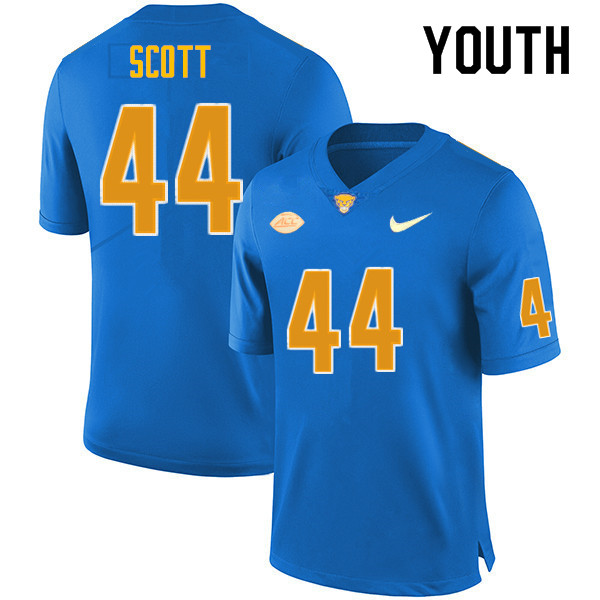 Youth #44 Jimmy Scott Pitt Panthers College Football Jerseys Sale-Royal